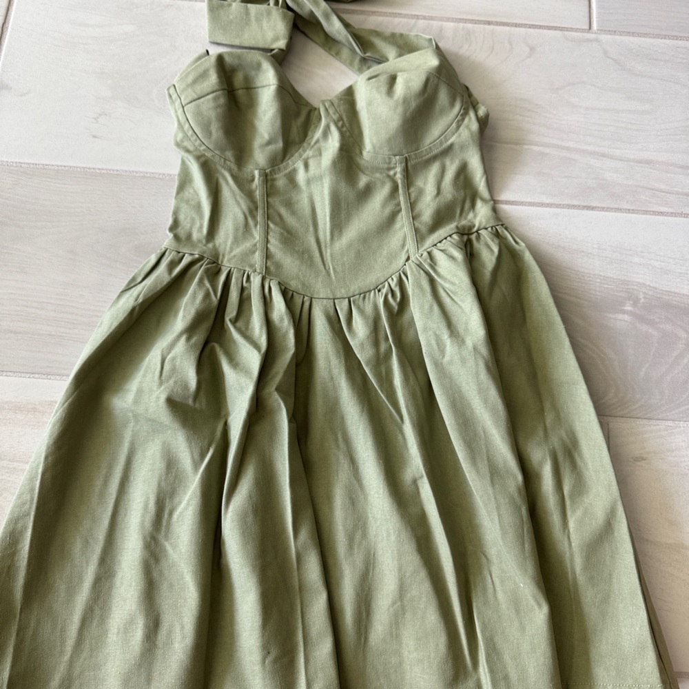 Princess Polly Lyle Dress in Sage